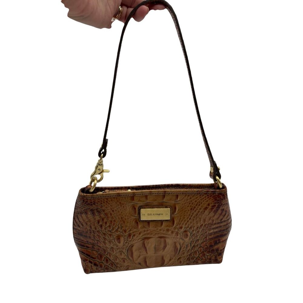 Brahmin Lorelei Lightweight Leather Shoulder Bag Sparkling Cider‎ Melbourne - Picture 2 of 12